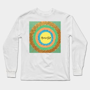 Namaste Yogi Mandala Long Sleeve T-Shirt